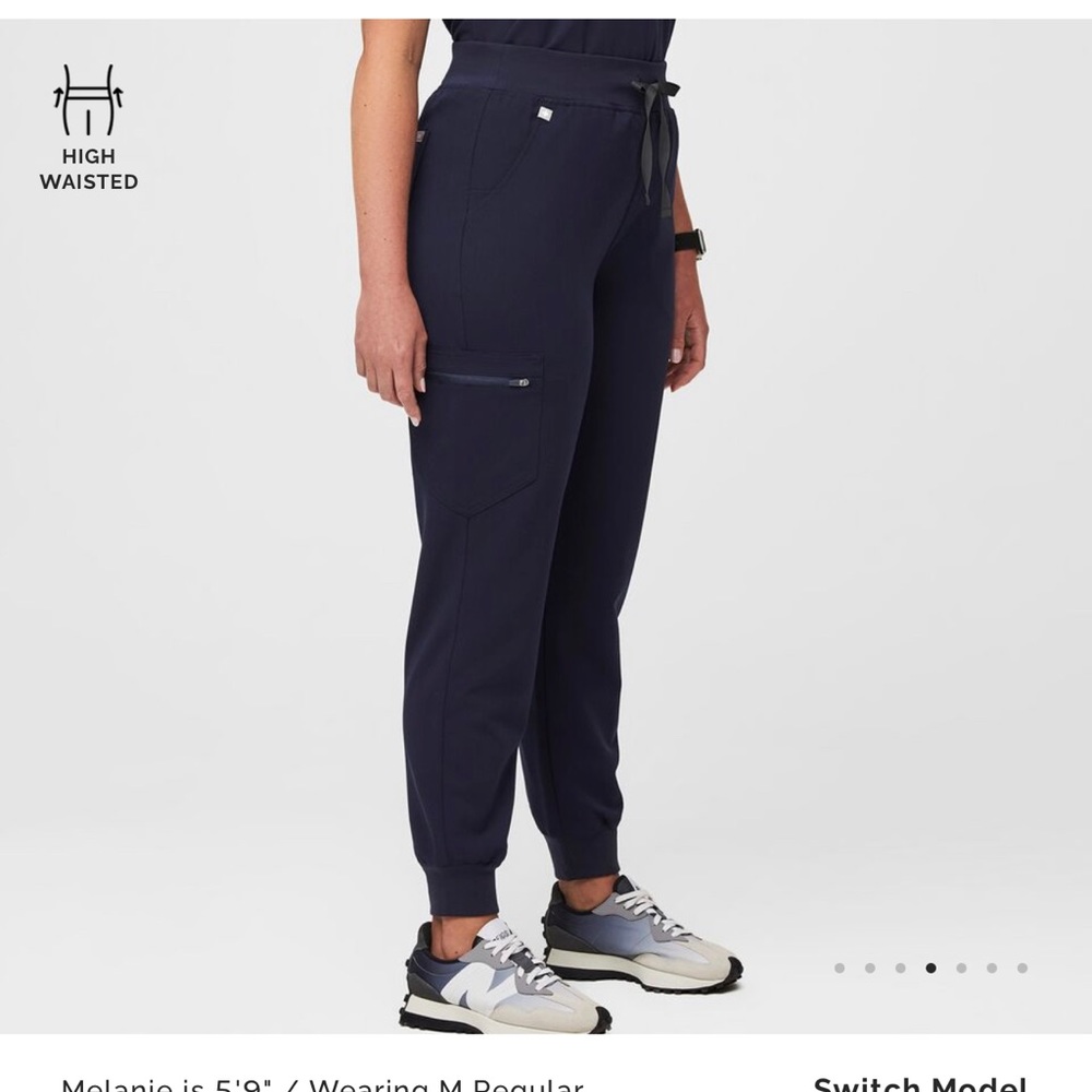 High Waisted Zamora™ Jogger Scrub Pants